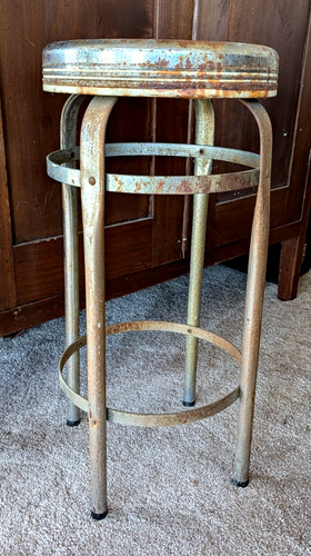Vtg gray brown industrial - gray,