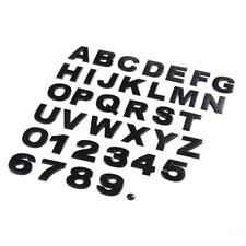 Black 3D Self-Adhesive Letter