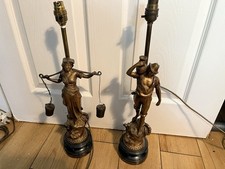 PAIR ANTIQUE FRENCH GOLD