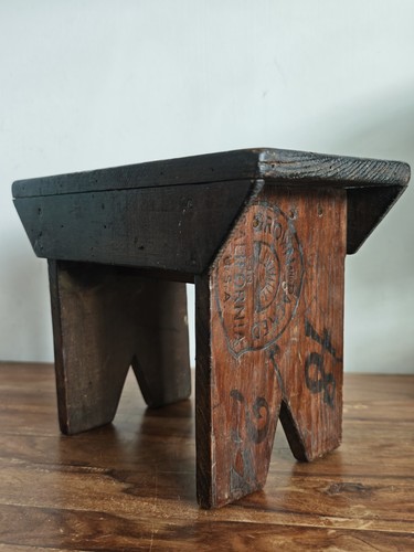 Scratch built milking stool - scratch,
