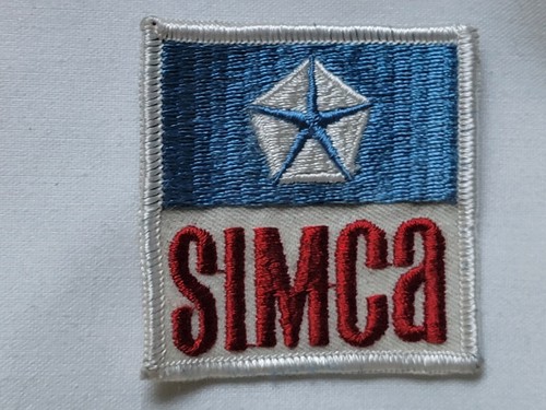 Vintage nos patch simca fiat - patch,