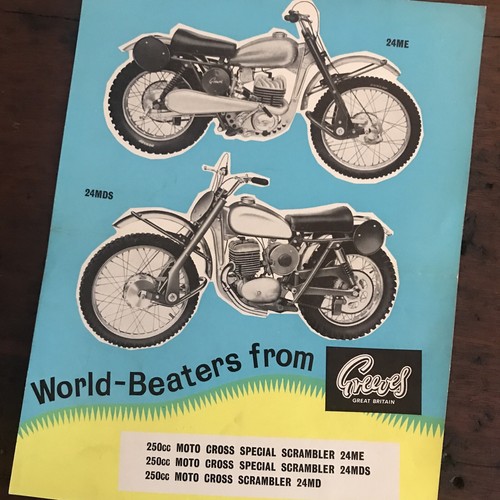 Greeves range motorcycle sales - greeves,