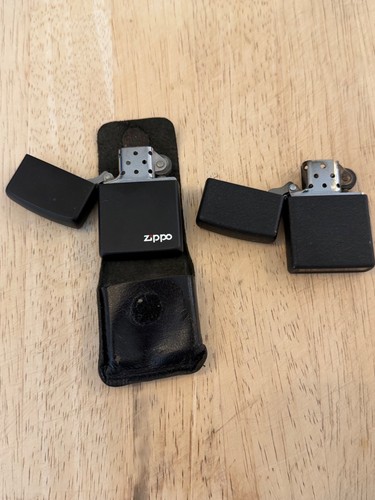 Vintage zippo black matt - vintage,