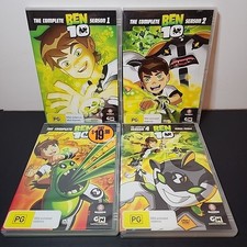 Ben 10 Complete Series Seasons 1 2 3 & 4 DVD Cartoon Network