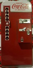 1995 Coca-Cola Vending Machine Bank Diner Collection Die Cast 7.5"