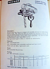 Vintage Record No.181c  Chain