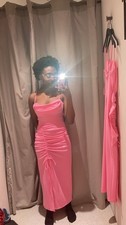 Candy Pink Zara Midi Dress