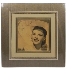 SIGNED Judy Garland Photo in