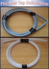 Valpar 3/8" OD Gas + Beer Line / MDPE Pipe (9.5mm OD) Grey, Clear. Green, Tubing