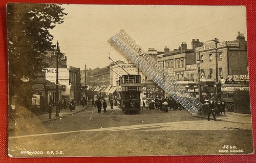 Norwood road motor bus - road, &