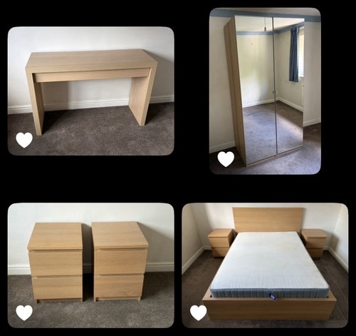 Ikea malm pax bedroom - malm,