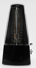 Mechanical Pendulum Metronome, Black in Very Good Working Condition