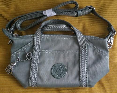 Kipling art compact - green, sage