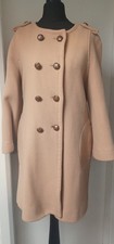 Zara Camel Coat Military Style