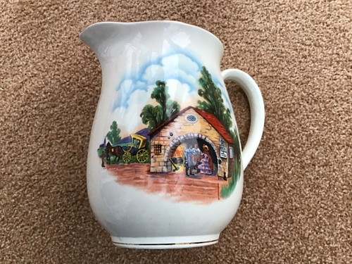 Falcon ware picture - ware, jug