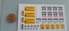 decals decals 1/43 paris dakar