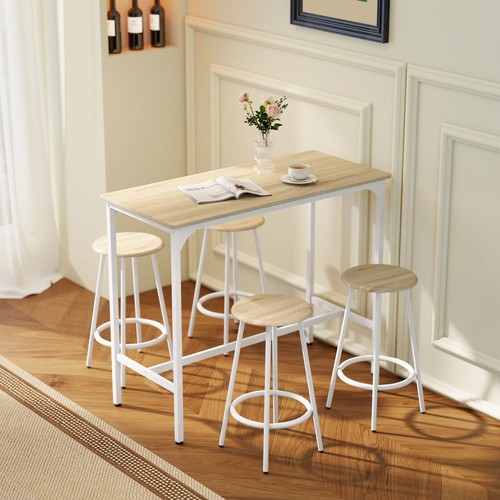 Homcom piece bar table - homcom, 5