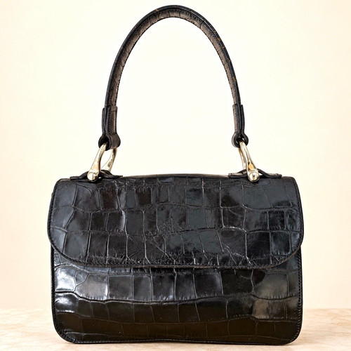 Mulberry black croc embossed - mulberry,
