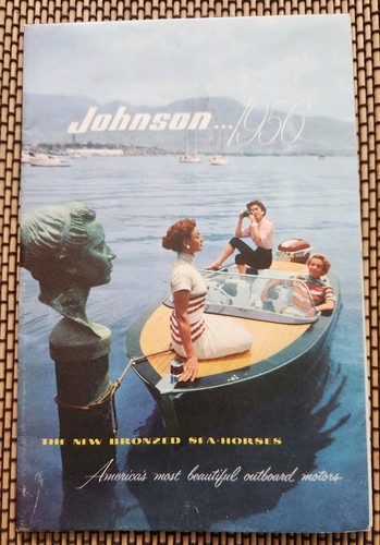 Vintage johnson 1956 - vintage, outboard