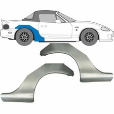 MAZDA MX-5 NB 1998-2005 Tôle de réparation Arrière / Paire