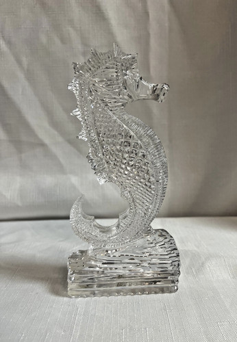 Waterford crystal seahorse - crystal,