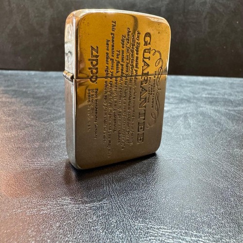 Zippo guarantee engraved - guarantee,