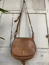 Vintage Leather Cartridge Shotgun Game Keepers Bag.                        #7215