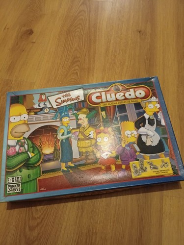 Simpsons board game cluedo - simpsons,