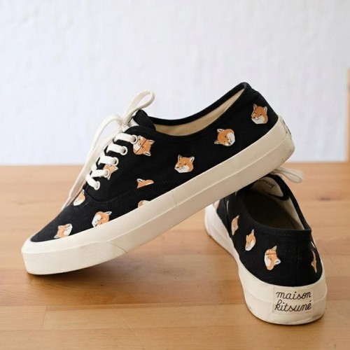 Maison kitsune fox - head, canvas