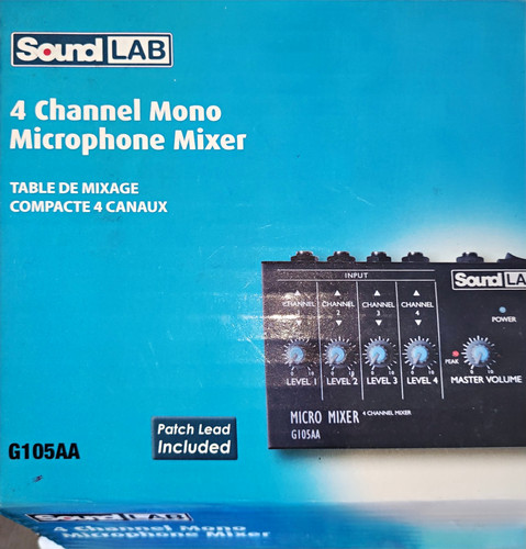 Soundlab g105aa channel mono - soundlab,