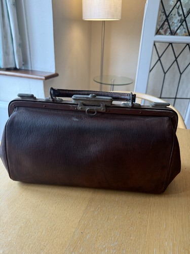 Antique doctor bag textured - doctor's,