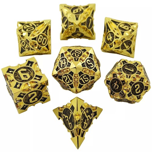 Gold black barbed - w/black,