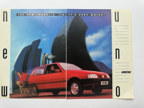 Original vintage 1990 fiat - vintage, uno