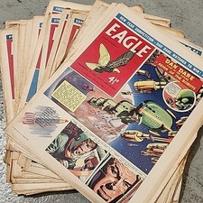 52x Eagle Comic V09 Full Year 1958 Set Collection Lot
