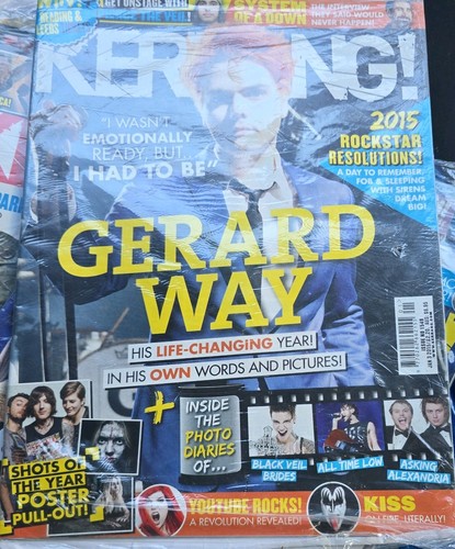 Kerrang magazine issue - kerrang,
