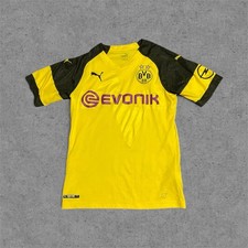 Authentic Borussia Dortmund 2018/2019 Puma Home Football Shirt Size Men’s (S)