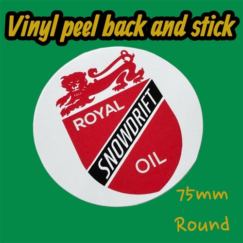 Royal snowdrift oil - royal, vintage