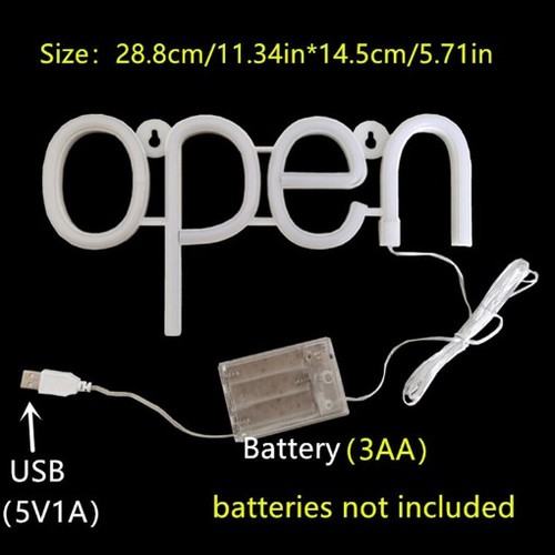 Large bright led - led, open