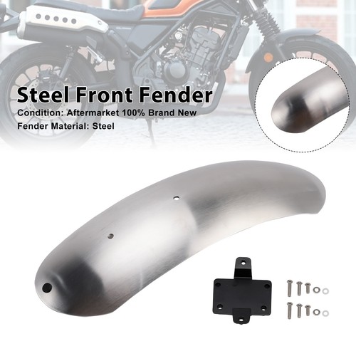 Steel front fender mudguard - front,