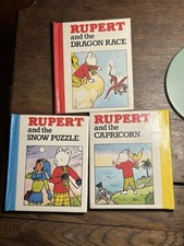 Rupert Book Set 1984 3x Books