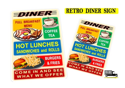 American diner metal - american,