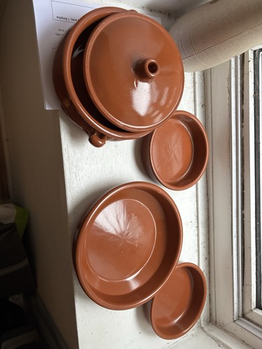 Terracotta tapas dishes - tapas,