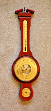 Vintage SOLENT Banjo Barometer – Fully Working Weather Station
