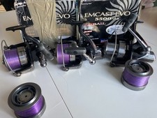 daiwa emcast evo 5500 Reels X3