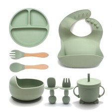 8 Pcs Baby Feeding Set