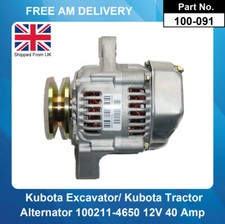 Kubota Alternator 100211-4650