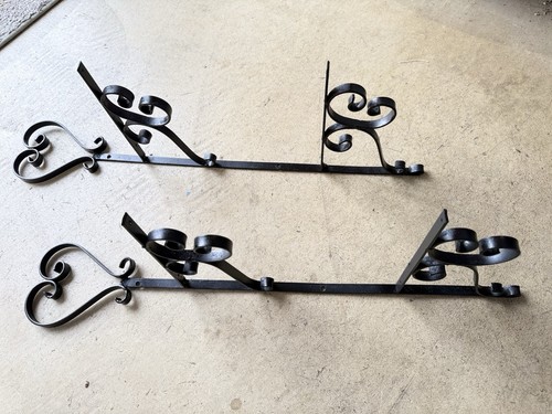 Pair large decorative - pair,