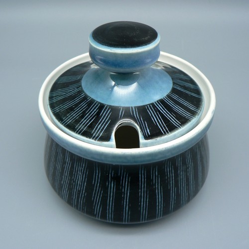 Poole pottery bokhara wide - pottery,