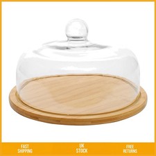 Elegant Glass Cake Cheese Dome