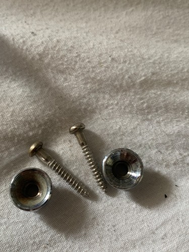 Used strap pins screws - used,
